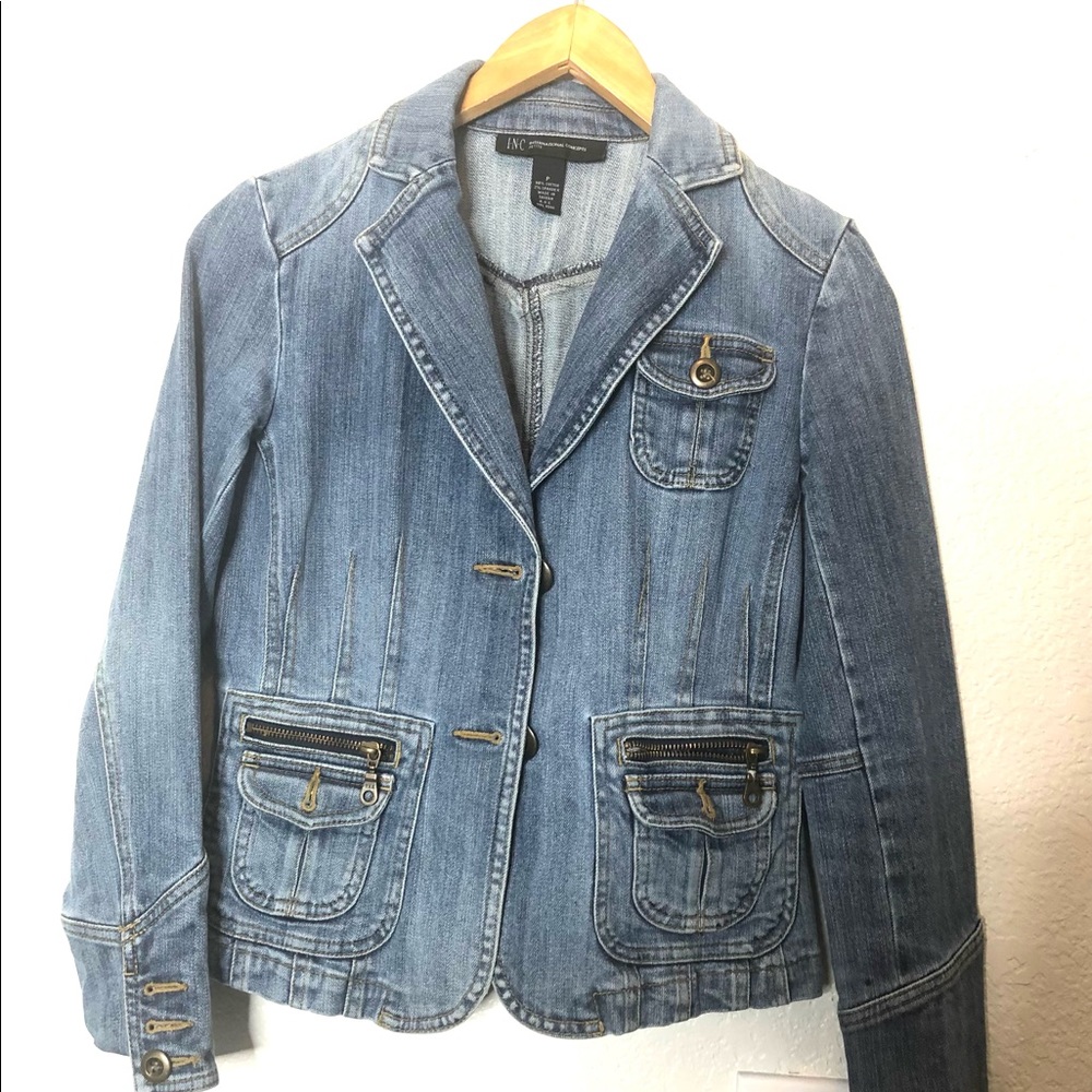 INC Denim Jacket